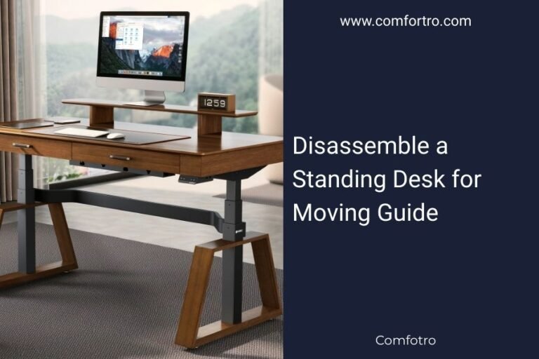 Disassemble a Standing Desk for Moving Guide