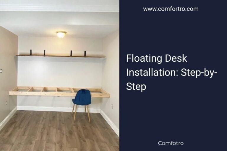 Floating Desk Installation_ Step-by-Step