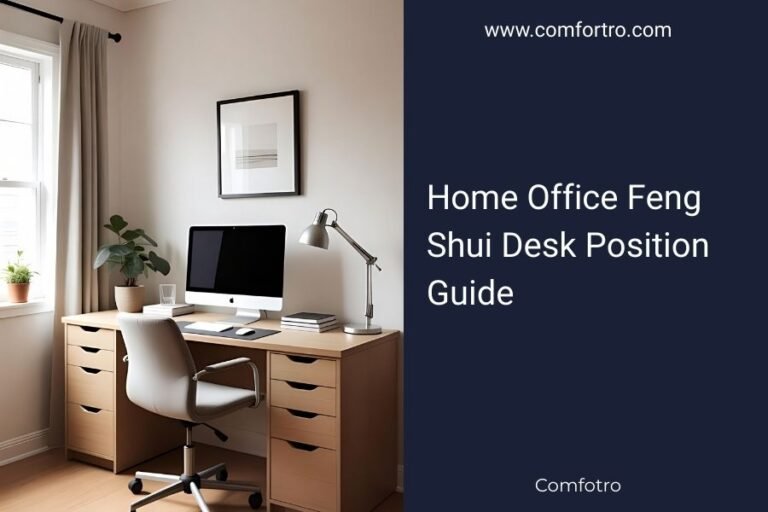 Home Office Feng Shui Desk Position Guide