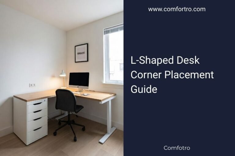 L-Shaped Desk Corner Placement Guide