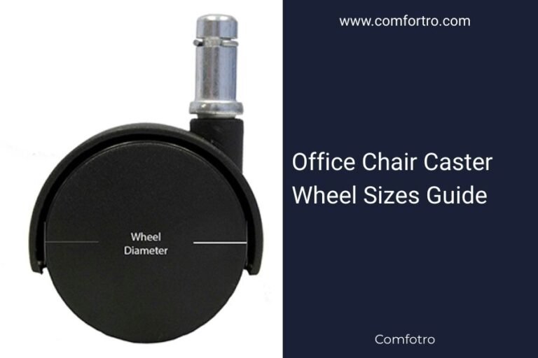 Office Chair Caster Wheel Sizes Guide