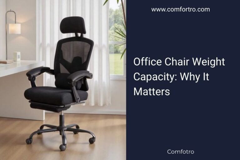 Office Chair Weight Capacity_ Why It Matters