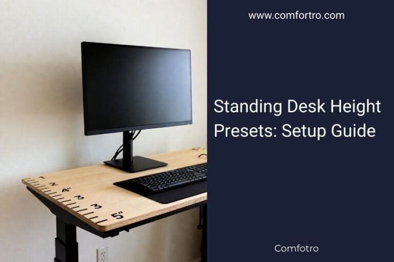 Standing Desk Height Presets: Setup Guide