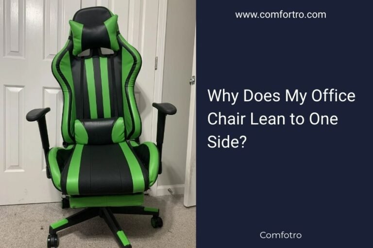 Why Does My Office Chair Lean to One Side