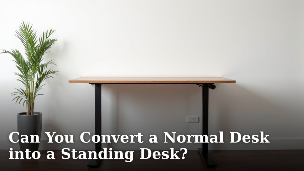 Can You Convert a Normal Desk into a Standing Desk?