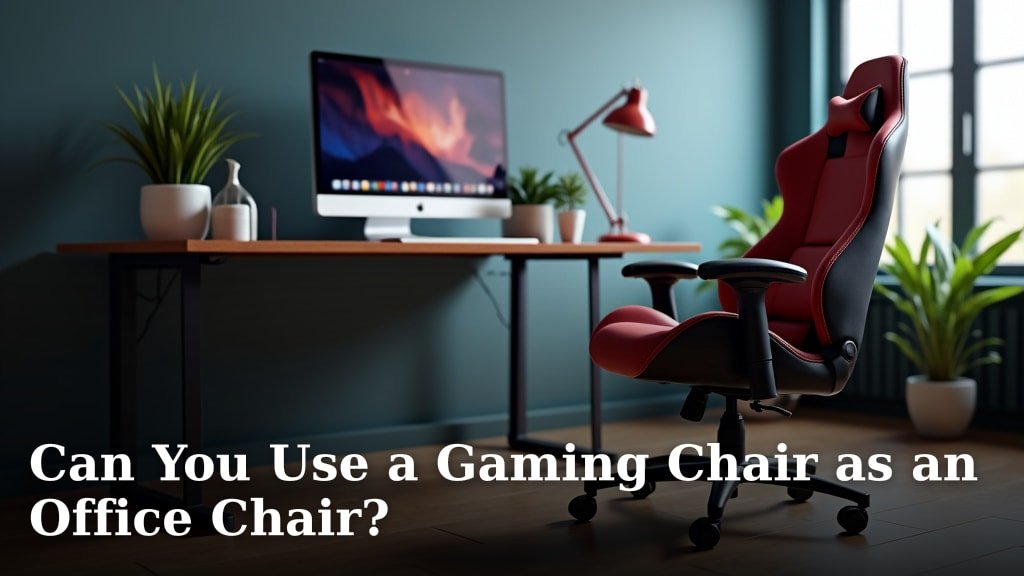 Can You Use a Gaming Chair as an Office Chair?