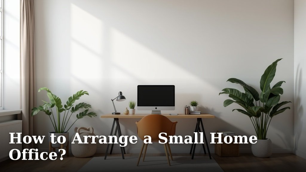 How to Arrange a Small Home Office?