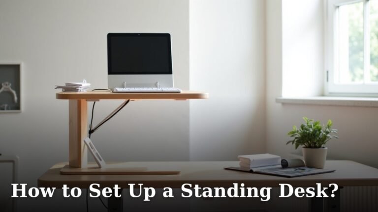 How to Set Up a Standing Desk?