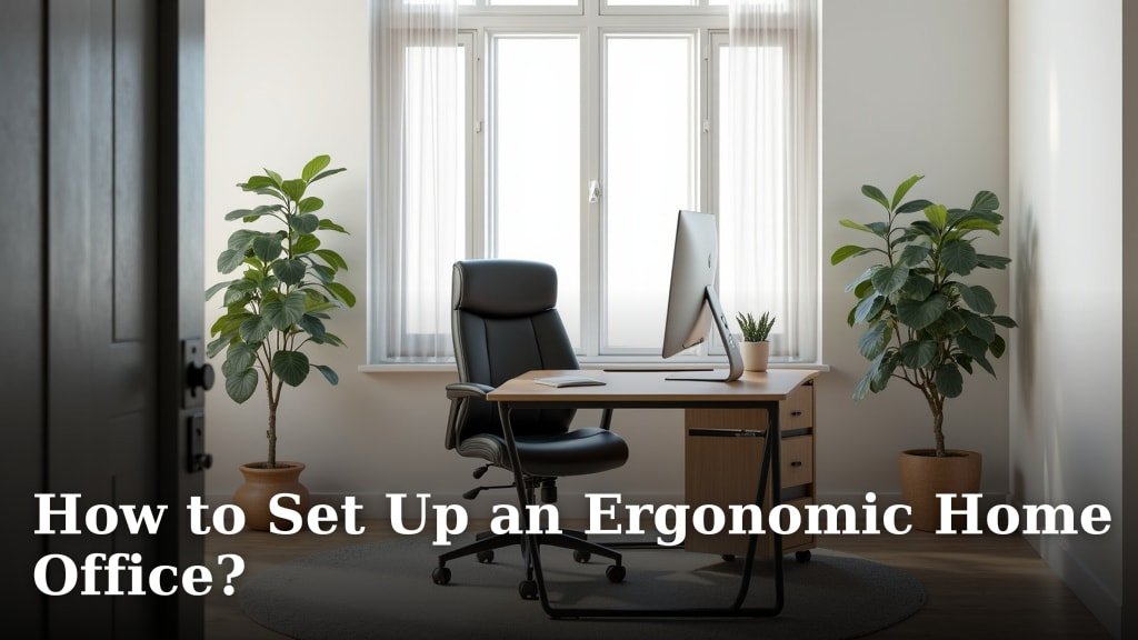How to Set Up an Ergonomic Home Office?