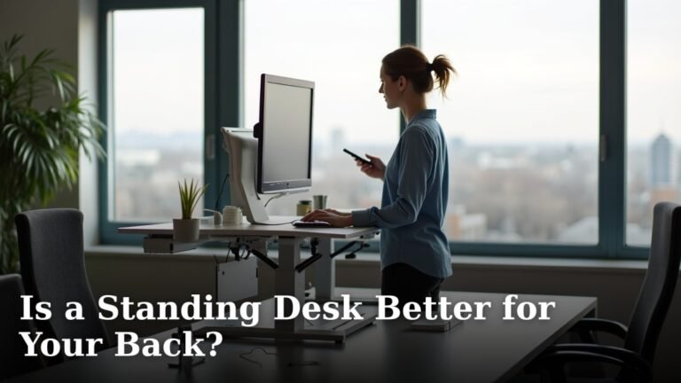 Is a Standing Desk Better for Your Back?