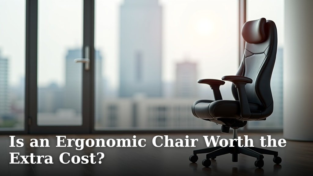Is an Ergonomic Chair Worth the Extra Cost?