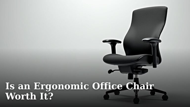 Is an Ergonomic Office Chair Worth It?
