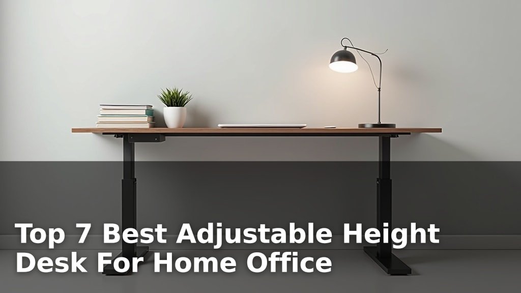 Best Adjustable Height Desk For Home Office