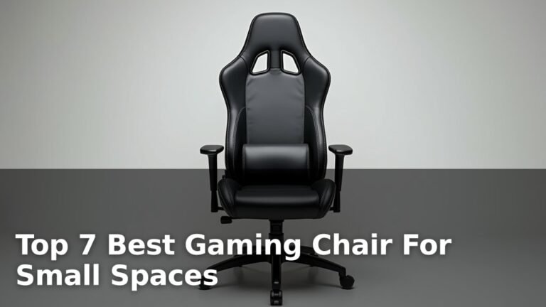 Top 7 Best Gaming Chair For Small Spaces