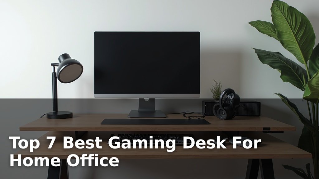 Top 7 Best Gaming Desk For Home Office