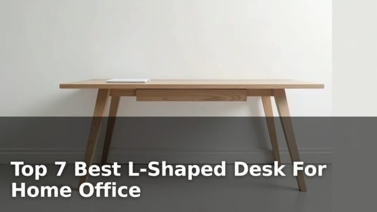 Top 7 Best L-Shaped Desk For Home Office