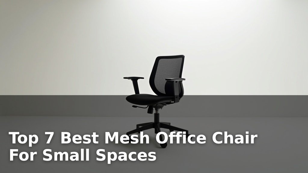 Top 7 Best Mesh Office Chair For Small Spaces