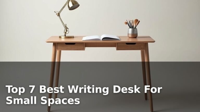 Top 7 Best Writing Desk For Small Spaces