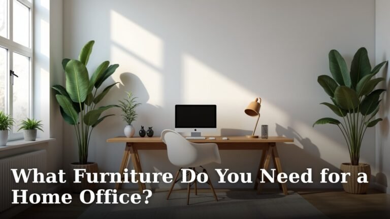 What Furniture Do You Need for a Home Office?