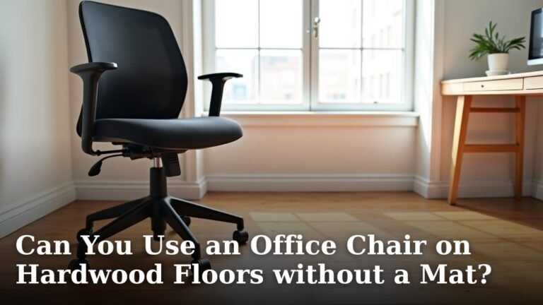 Can You Use an Office Chair on Hardwood Floors without a Mat?