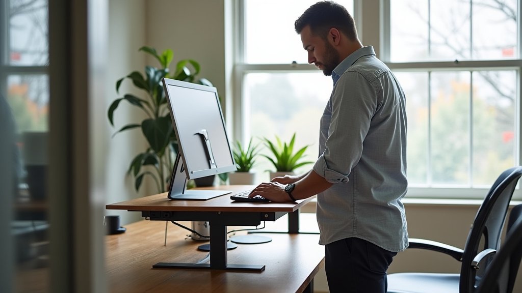 How Standing Desks Address Back Pain
