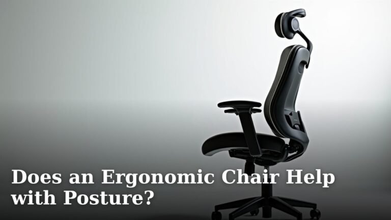 Does an Ergonomic Chair Help with Posture?