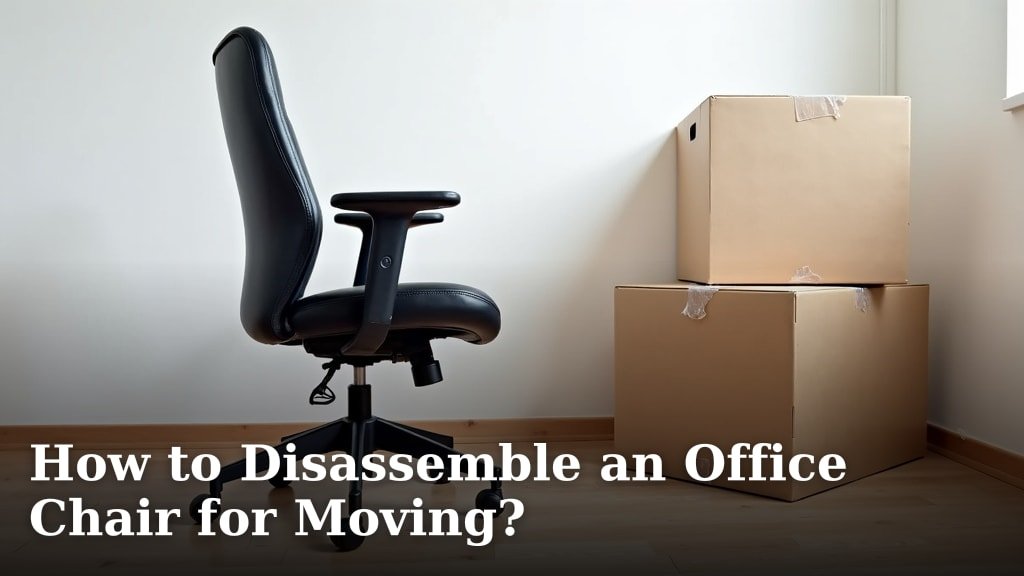 How to Disassemble an Office Chair for Moving?