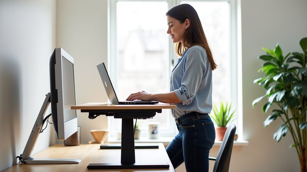 Setting Up Your Standing Desk Converter