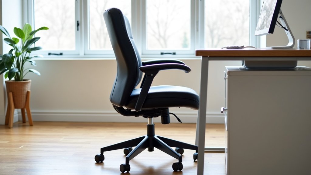 Adjusting Your Office Chair's Height Without the Lever