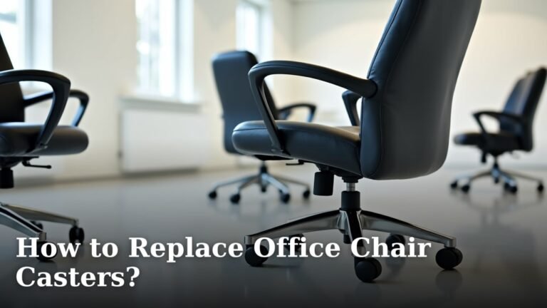 How to Replace Office Chair Casters?