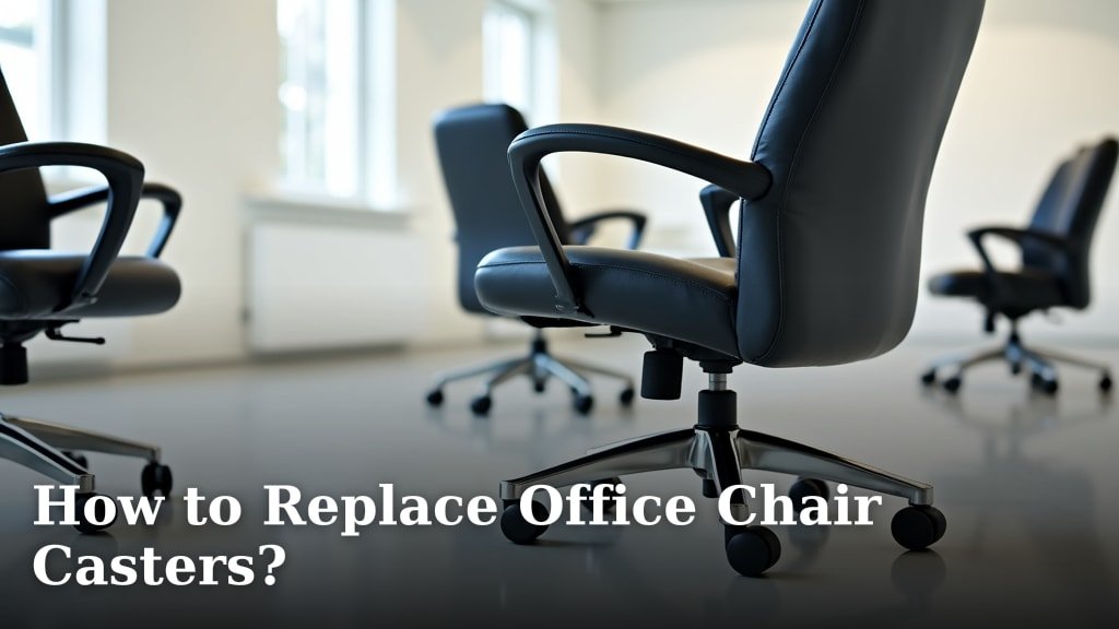 How to Replace Office Chair Casters?