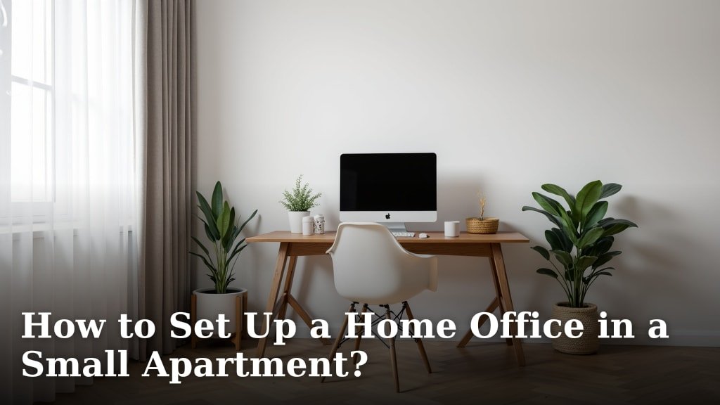 How to Set Up a Home Office in a Small Apartment?