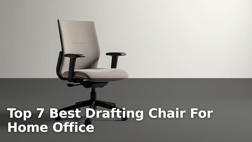 Top 7 Best Drafting Chair For Home Office