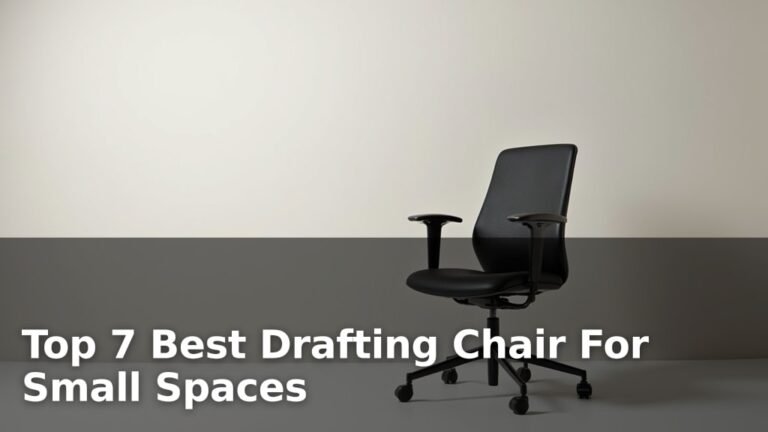 Top 7 Best Drafting Chair For Small Spaces