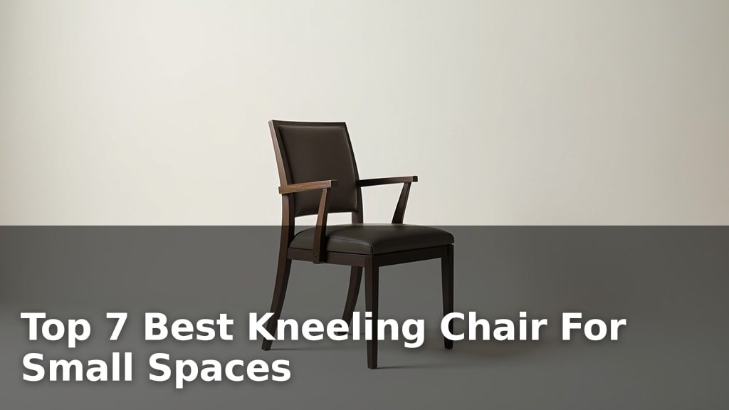 Top 7 Best Kneeling Chair For Small Spaces