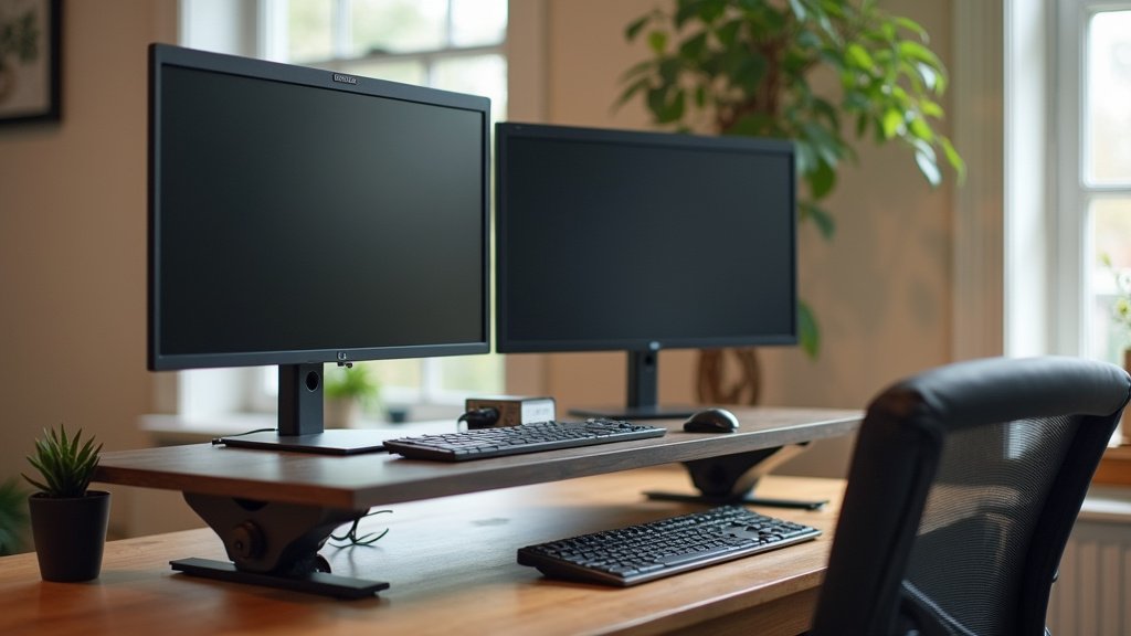 Top 7 Best Standing Desk For Two Monitors