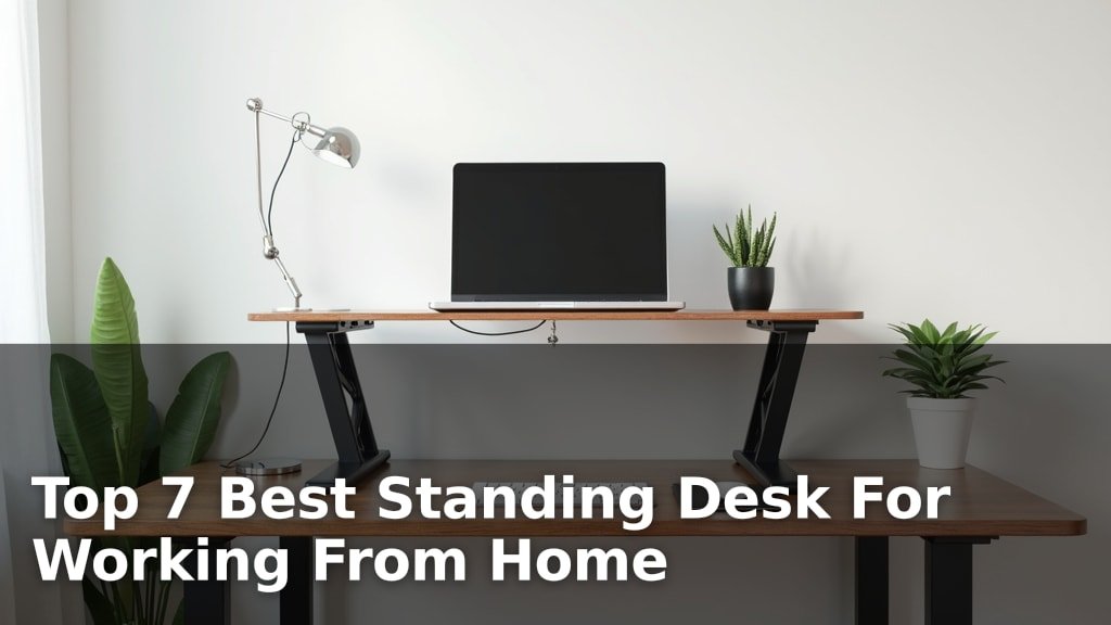 Top 7 Best Standing Desk For Working From Home