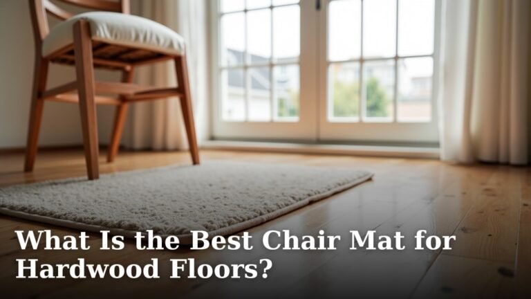 What Is the Best Chair Mat for Hardwood Floors?