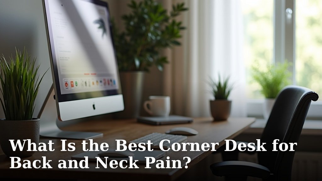 What Is the Best Corner Desk for Back and Neck Pain?