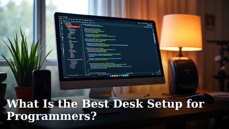 What Is the Best Desk Setup for Programmers?