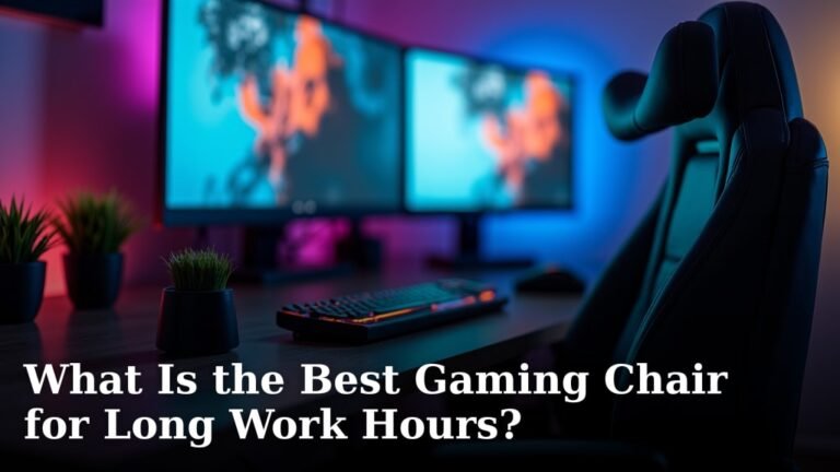 What Is the Best Gaming Chair for Long Work Hours?
