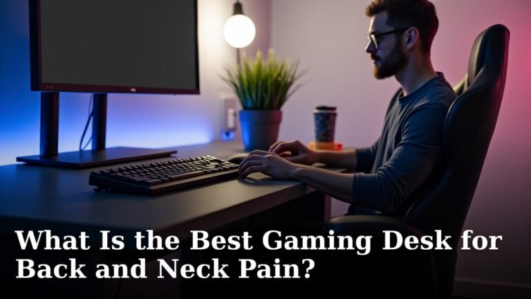 What Is the Best Gaming Desk for Back and Neck Pain?