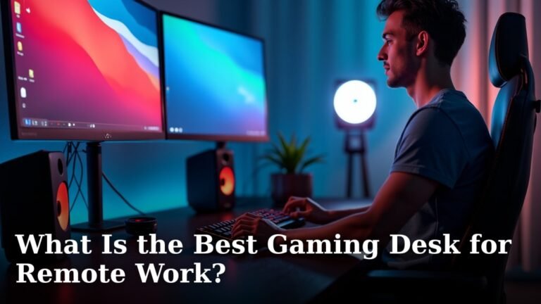 What Is the Best Gaming Desk for Remote Work?