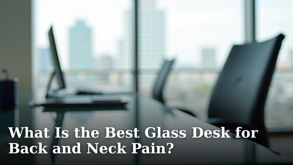 What Is the Best Glass Desk for Back and Neck Pain?
