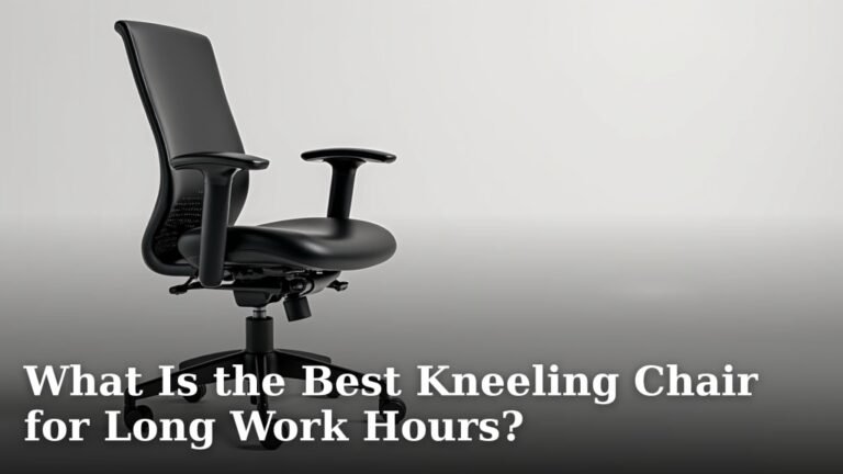 What Is the Best Kneeling Chair for Long Work Hours?