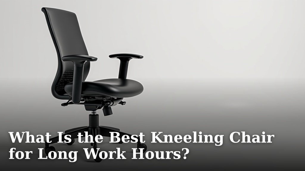 What Is the Best Kneeling Chair for Long Work Hours?