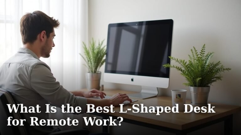 What Is the Best L-Shaped Desk for Remote Work?