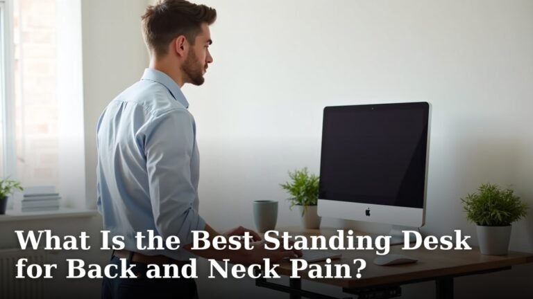 What Is the Best Standing Desk for Back and Neck Pain?