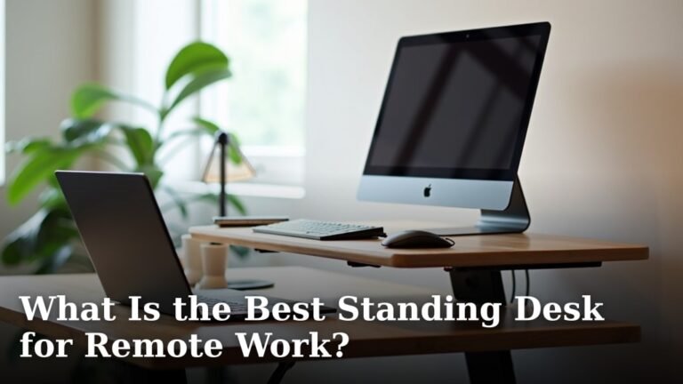 What Is the Best Standing Desk for Remote Work?