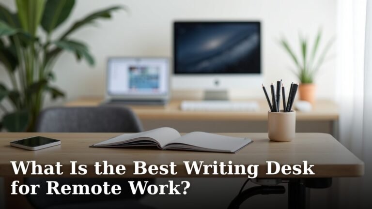What Is the Best Writing Desk for Remote Work?